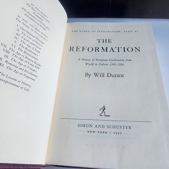 The Story of Civilization, Volume VI: The Reformation by Will Durant (1957,... - Picture 7 of 12
